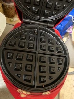 ホートケーキミックスでワッフルを作ってみた