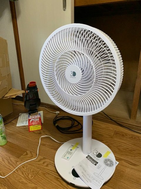 扇風機を購入