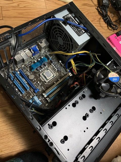 CPU換装(Celeron G540 -> i7-2600)