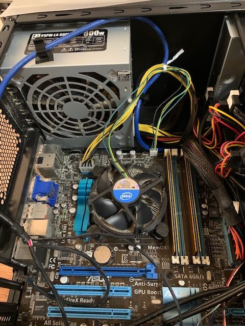 CPU換装(Celeron G540 -> i7-2600)