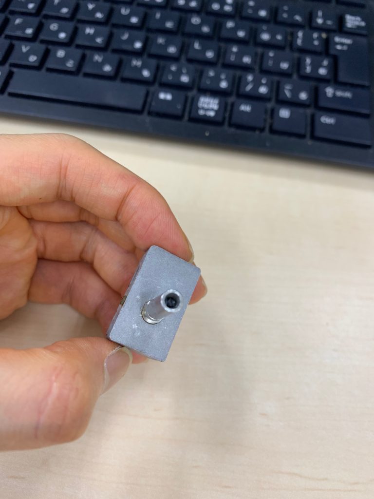 3Dプリンタのノズル内にフィラメントが詰まってしまった