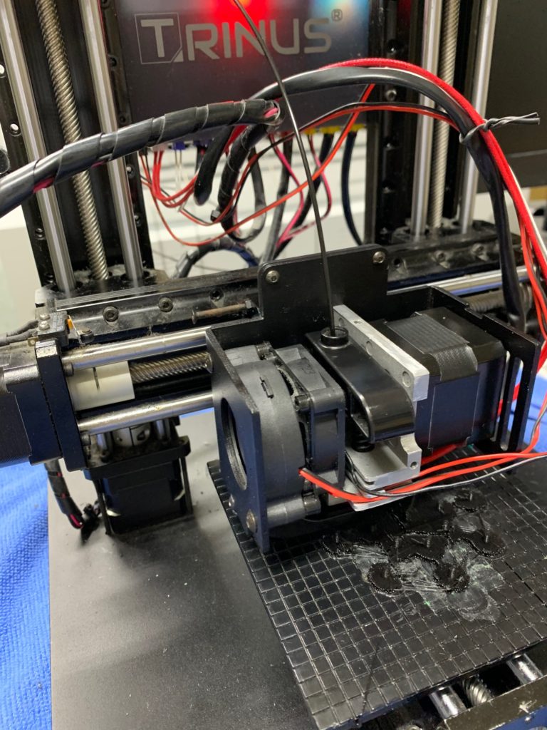 3Dプリンタのノズル内にフィラメントが詰まってしまった