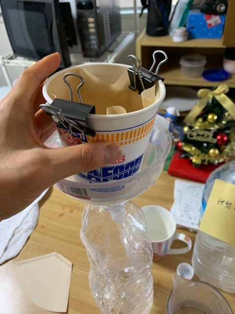 海水から塩を作ってみました