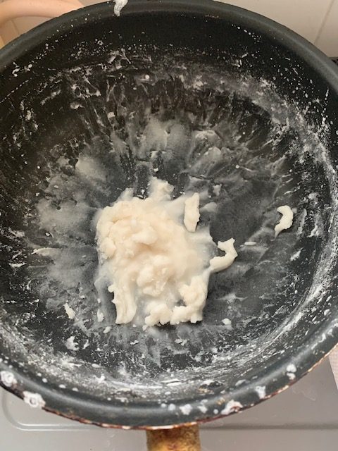 海水から塩を作ってみました