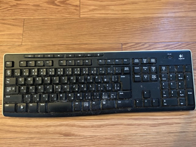 キーボードを掃除してみました