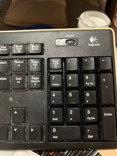 キーボードを掃除してみました