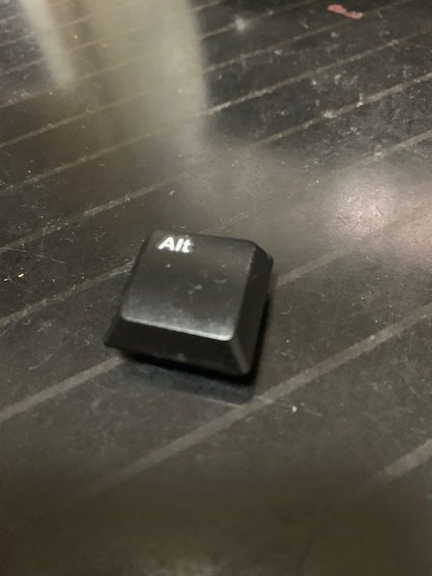 キーボードを掃除してみました