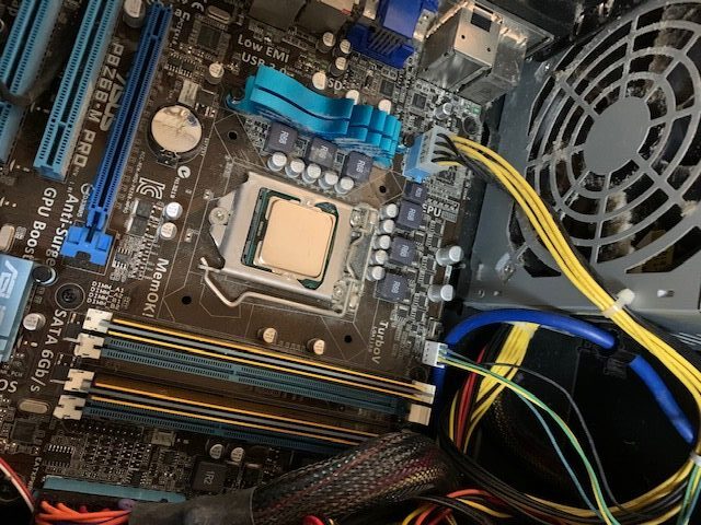 CPU換装(Celeron G540 -> i7-2600)